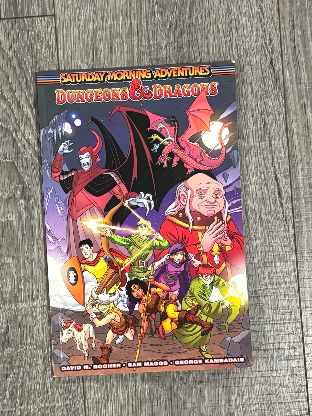 Dungeons & Dragons Saturday Morning Adventures Graphic Novel IDW Paperback